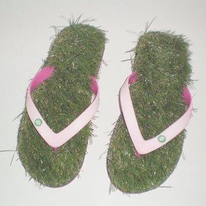 Grass Flip Flops GFF Sandals New